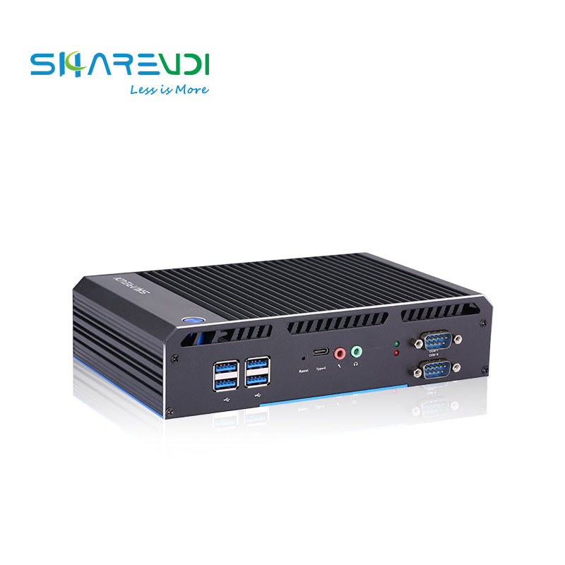 Din Rail Industrial Fanless Mini PC