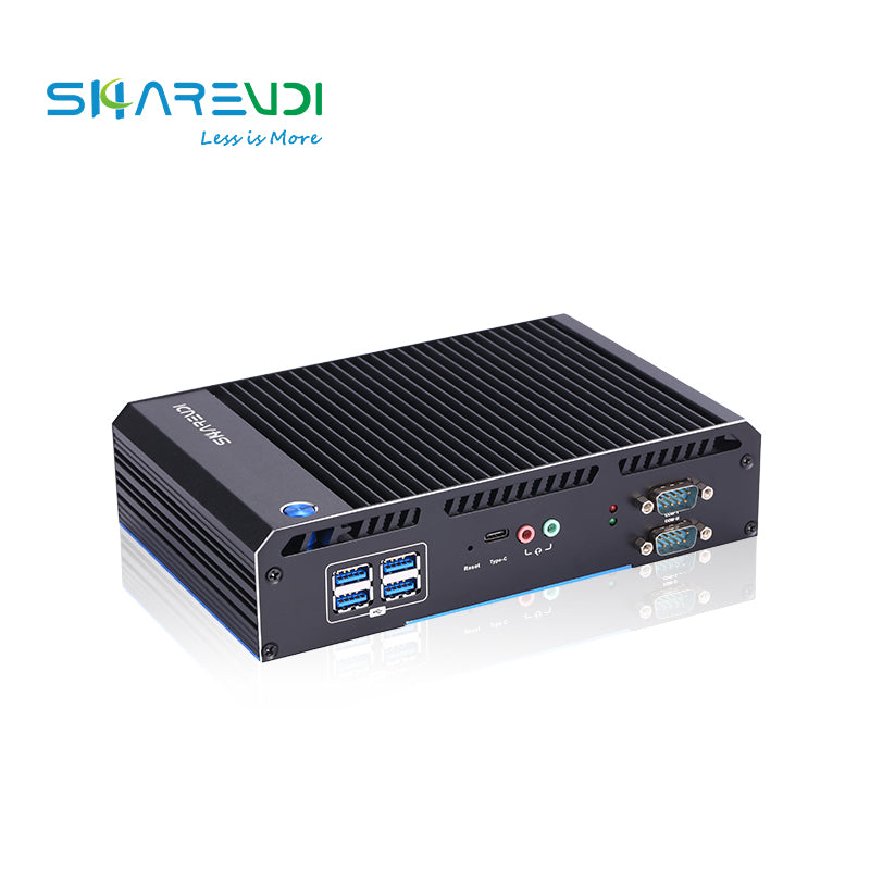 J4125 Fanless Embedded Mini Computer