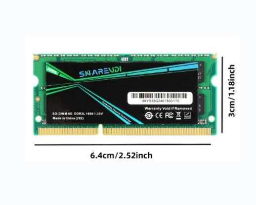 8GB DDR3L Laptop Notebook Mini Computer Memory